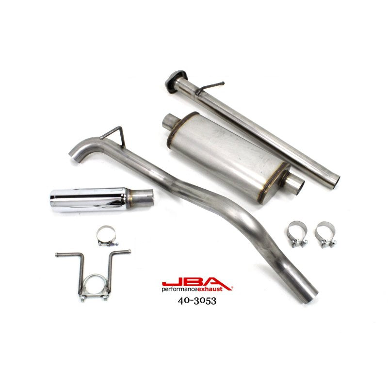 JBA 15-20 Chevrolet Colorado/GMC Canyon 3.6L 409SS Pass Side Single Exit Cat-Back Exhaust - DTX Performance