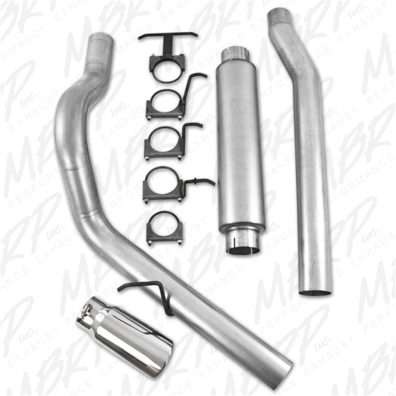 MBRP 2003-2007 Ford F-250/350 6.0L EC/CC Cat Back Single Side (Stock Cat) - DTX Performance