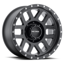 Load image into Gallery viewer, Method MR306 Mesh 18x9 -12mm Offset 8x170 130.81mm CB Matte Black Wheel - DTX Performance