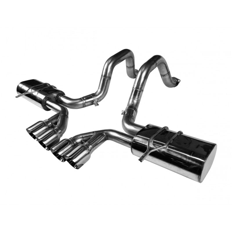 Kooks 97-04 Chevy Corvette Full 3in Axleback w/Pol Tips Requires 3in X-Pipe - DTX Performance