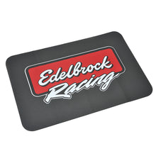 Load image into Gallery viewer, Edelbrock Racing Fender Cover - PVC Foam Mat - 2 Color Printed Edelbrock Racing Logo - DTX Performance