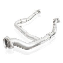 Load image into Gallery viewer, Stainless Works 15-18 F-150 3.5L Downpipe 3in High-Flow Cats Y-Pipe Factory Connection - DTX Performance