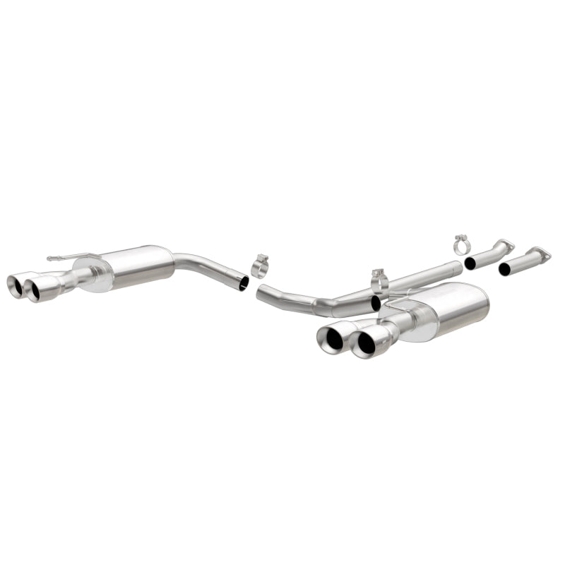 MagnaFlow Cat-Back 11-15 Kia Optima 2.0L/2.4L Sport SS 2.25in Quad Split Rear 4.5in Tips - DTX Performance