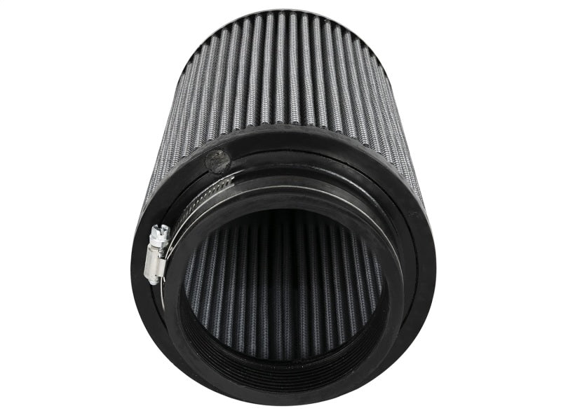 aFe Magnum FLOW Universal Air Filter - 4in Flange x 9in Height - Dry PDS - DTX Performance