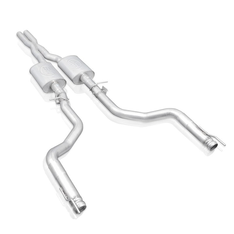 Stainless Works 15-19 Dodge Challenger 6.2L/6.4L Hemi 3in Legend Catback X-Pipe (Use Factory Tips) - DTX Performance