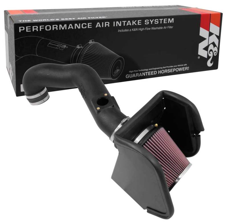 K&N 16-17 Nissan Titan XD V8-5.0L DSL 63 Series Aircharger Performance Intake - DTX Performance