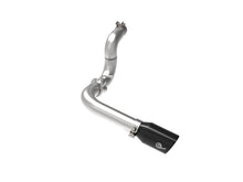 Load image into Gallery viewer, aFe 20-21 Jeep Wrangler Large Bore-HD 3in 304 Stainless Steel DPF-Back Exhaust System - Black Tip - DTX Performance