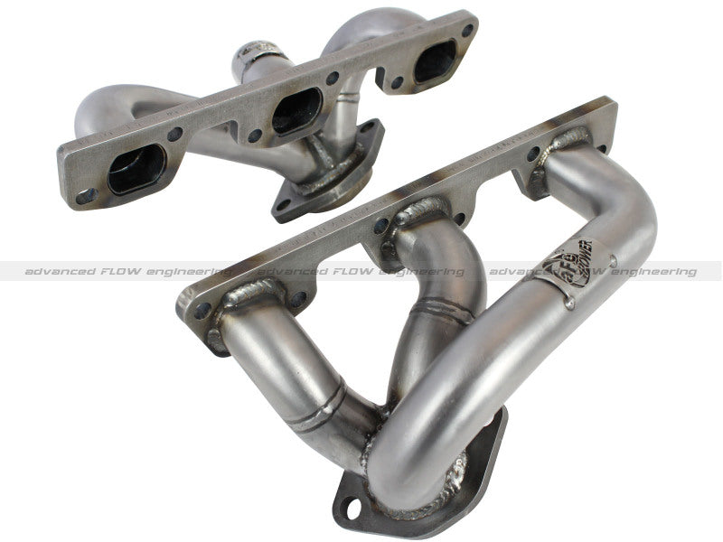 aFe Twisted Steel Header SS-409 HDR Jeep Wrangler JK 07-11 V6 3.8L - DTX Performance