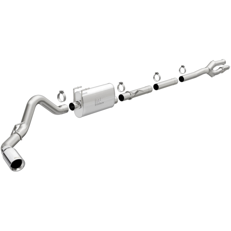 MagnaFlow CatBack 17-18 Ford F-250/F-350 6.2L Stainless Steel Exhaust w/ Single Side Exit - DTX Performance