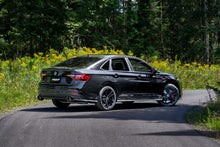 Load image into Gallery viewer, MBRP 2022 VW Jetta GLI 2.0 TSI 3in Cat Back T304 SS 2.5in Dual Split Rear w/ Carbon Fiber Tips - DTX Performance