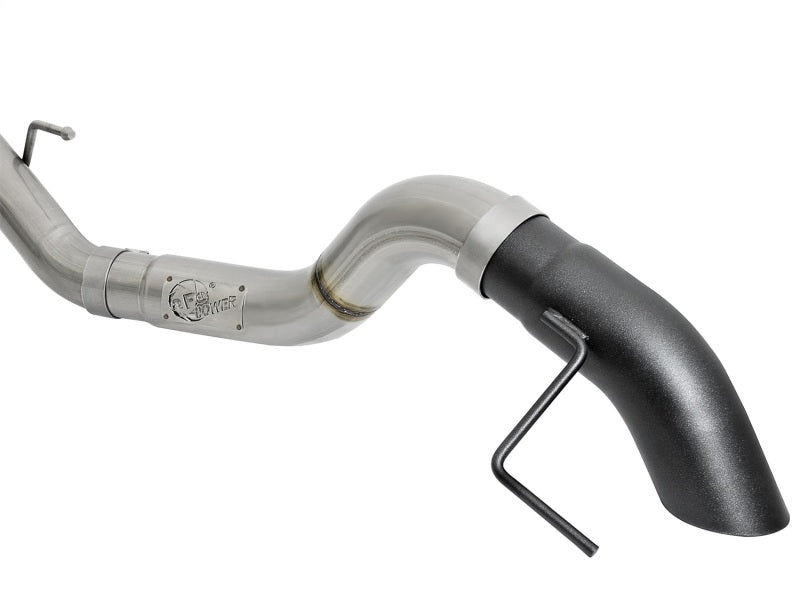 aFe MACH Force-Xp Cat-Back Exhaust w/Dual Hi-Tuck Tips Black 17-18 Ford F-150 Raptor V6-3.5L (tt) - DTX Performance