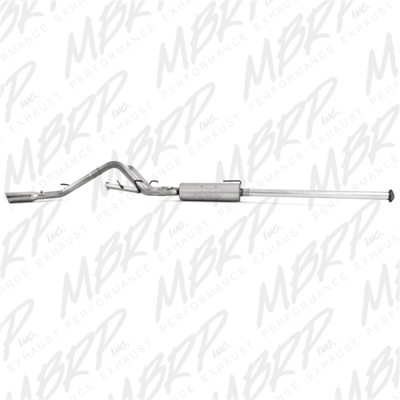 MBRP 05-13 Toyota Tacoma 4.0L EC/CC AL Dual Split Side Cat Back Exhaust - DTX Performance