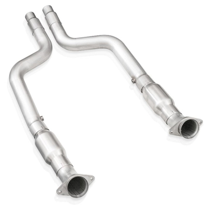 Stainless Works 15-21 Dodge Challenger/Charger 6.2L/6.4L High-Flow Catted Midpipe Kit 3in - DTX Performance