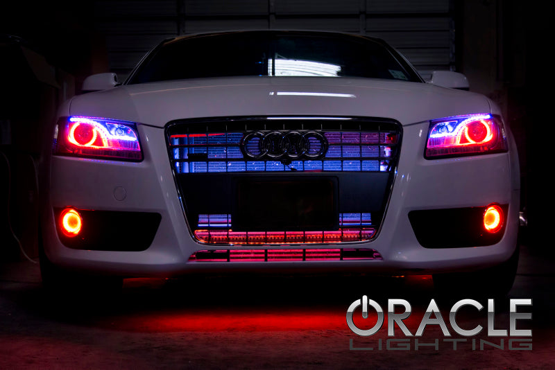 Oracle Audi A5 07-13 LED Fog Light Halo Kit - White - DTX Performance