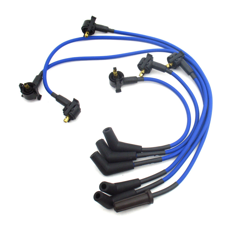 JBA 90-96 Ford Ranger/Explorer 4.0L Ignition Wires - Blue - DTX Performance