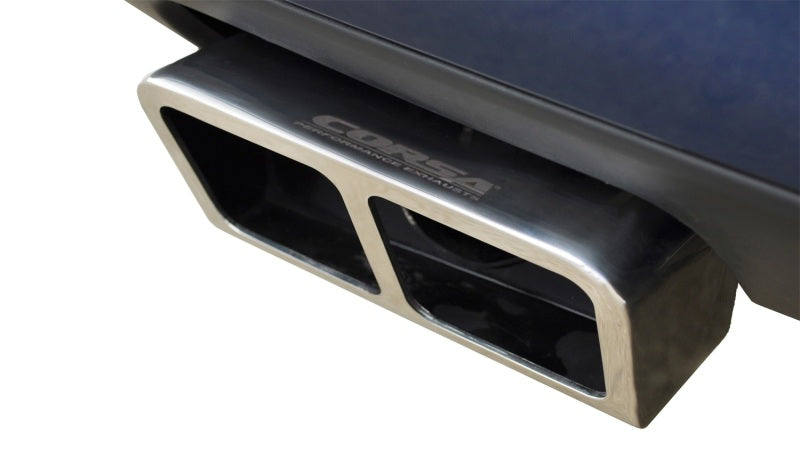 Corsa 11-13 Dodge Challenger SRT-8 6.4L V8 Auto Polished Xtreme Cat-Back Exhaust - DTX Performance