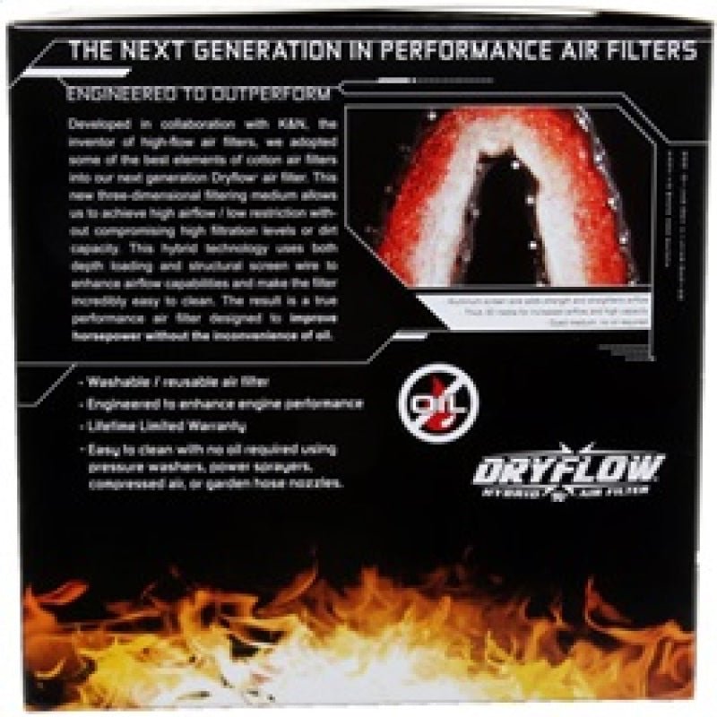 AEM 5in Dryflow Air Filter with 8in Element - DTX Performance