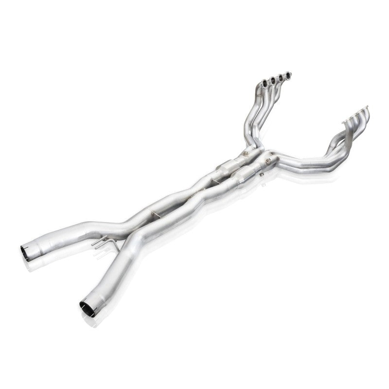 Stainless Works 2014-18 Corvette 6.2L Headers 2in Primaries w/ High-Flow Cats X-Pipe - DTX Performance