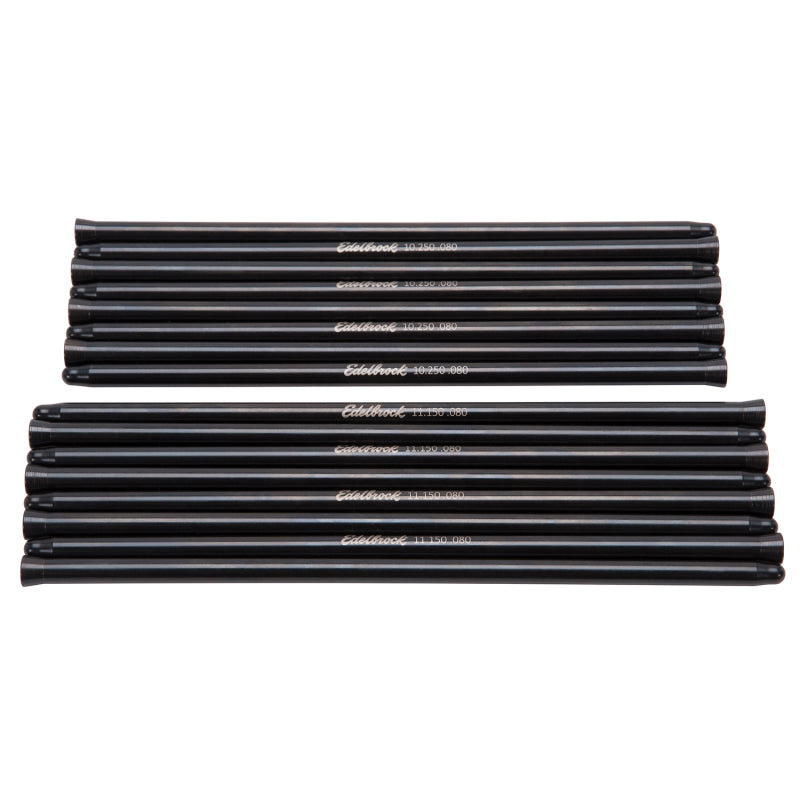 Edelbrock Push Rod Set Hardened Steel Chrysler 426-572 Gen II Hemi 3/8In Od X 10 250In Long - DTX Performance