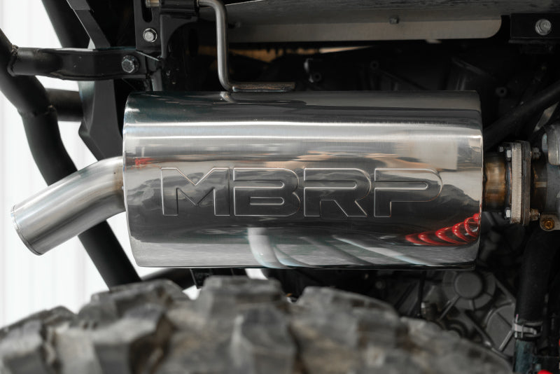 MBRP 2020 Kawasaki Teryx KRX 1000 Slip-On Perf. Series Exhaust - DTX Performance