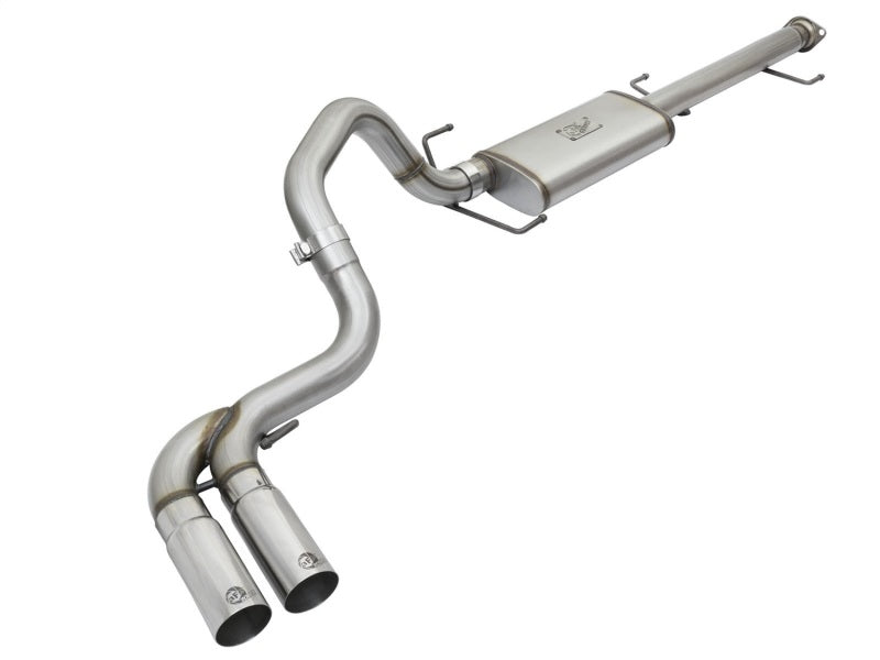 aFe Rebel Series 3in Stainless Steel Cat-Back Exhaust System w/Polished Tips 07-14 Toyota FJ Cruiser - DTX Performance