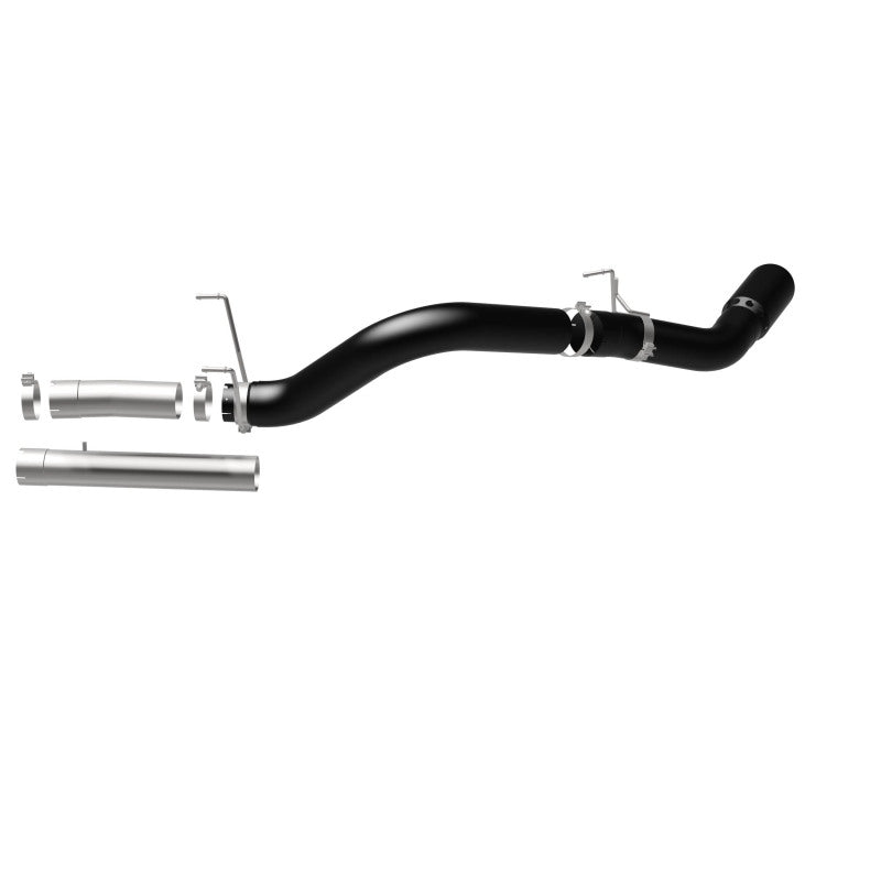 MagnaFlow 07-10 Dodge 2500/3500 409 SS DPF Back 5in Single Exit Exhaust- Black - DTX Performance