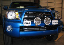 Load image into Gallery viewer, N-Fab Light Bar 05-11 Toyota Tacoma - Gloss Black - Light Tabs - DTX Performance