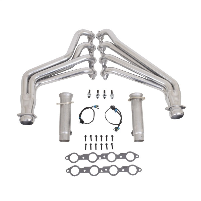 BBK 2010-15 Camaro Ls3/L99 1-7/8 Full-Length Headers W/ High Flow Cats (Polished Ceramic) - DTX Performance