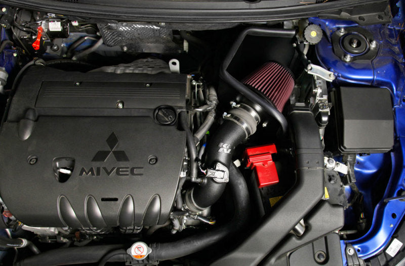 K&N 15-16 Mitsubishi Lancer 2.4L Aircharger Performance Intake (manual only) - DTX Performance