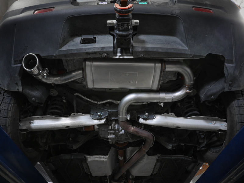 aFe Ford Bronco Sport 21-22 L3-1.5L (t)/L4-2.0L (t) Vulcan Axle-Back Exhaust System- Black Tips - DTX Performance