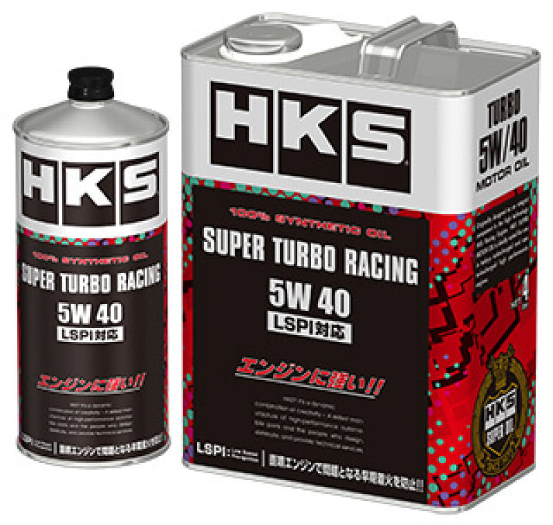 HKS SUPER TURBO RACING OIL 5W40 1L - DTX Performance