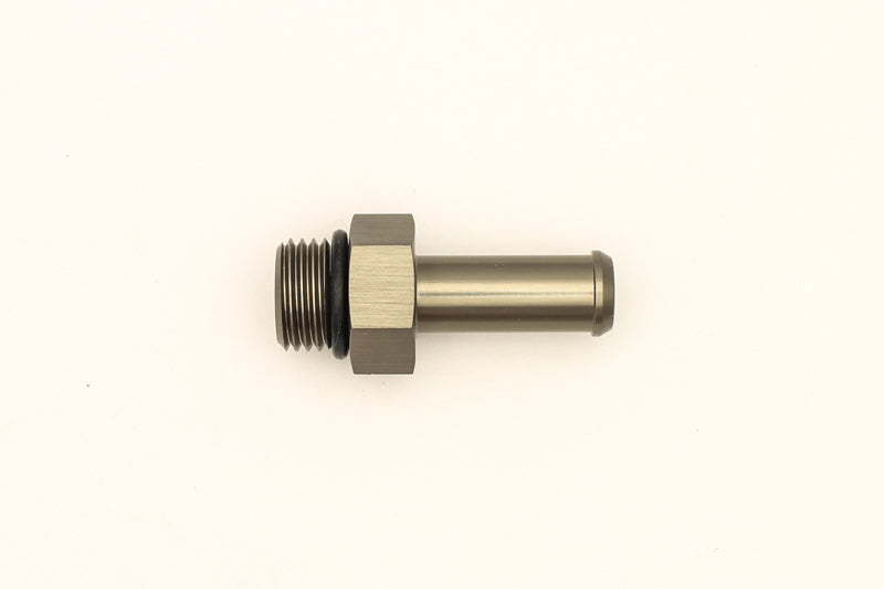 DeatschWerks 6AN ORB Male To 3/8in Barb Fitting (Single Barb - Incl O-Ring) - DTX Performance