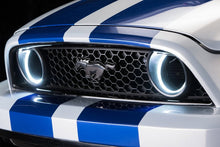 Load image into Gallery viewer, Oracle Ford Mustang 10-13 WP LED Fog Halo Kit (Grille Style) - White - DTX Performance