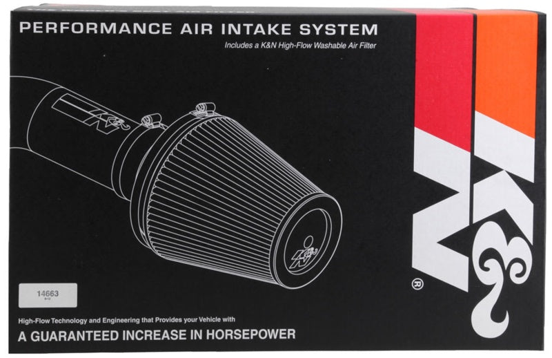 K&N 15-20 Ford F-150 V6 2.7L/3.5L F/I Aircharger Performance Intake - DTX Performance