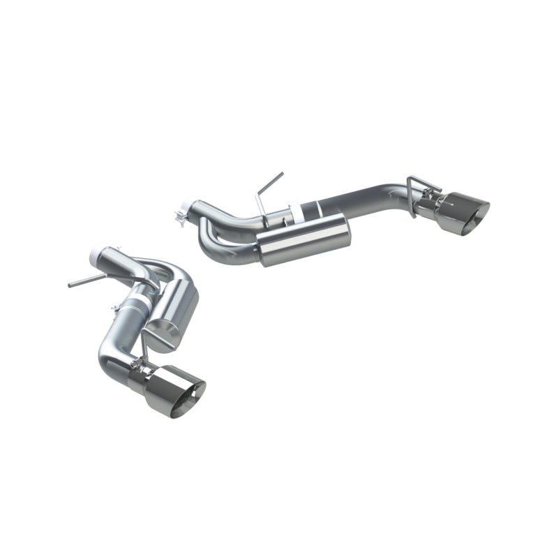 MBRP 16-19 Chevrolet Camaro SS Dual Rear Exit Axle Back w/ 4.5in OD Tips - AL (Non NPP Models) - DTX Performance