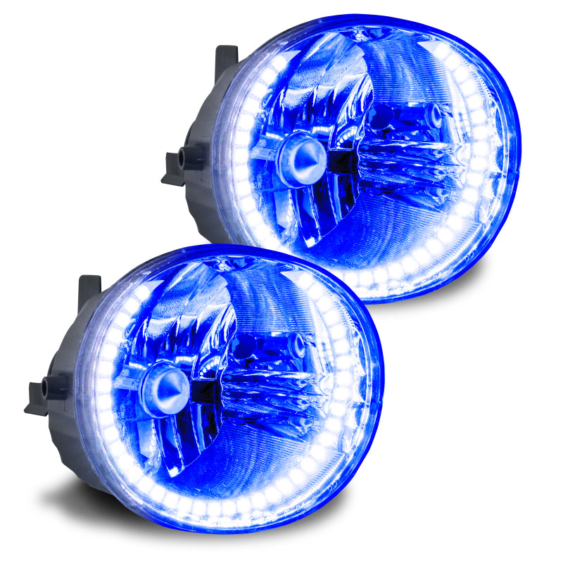 Oracle Lighting 06-09 Toyota 4-Runner Pre-Assembled LED Halo Fog Lights -Blue - DTX Performance