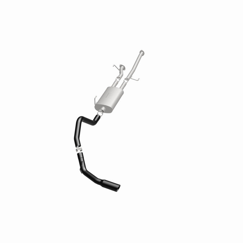 MagnaFlow Cat-Back Exhaust 09-13 Toyota Tundra V8 5.7L 3in SS Black Tip Single Side Exit - DTX Performance