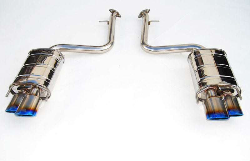 Invidia 15+ Lexus RC350/200T Titanium Quad Rolled Tip Axel-Back Exhaust - DTX Performance