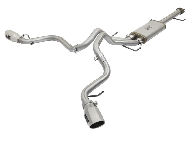 aFe MACH Force-Xp 3in - 2.5in SS Cat-Back Dual Exhaust w/Polished Tips 07-14 Toyota FJ Cruiser 4.0L - DTX Performance