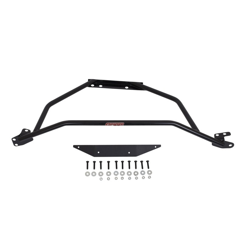 BBK 94-04 Mustang V6 GT Tubular Strut Tower Brace - Black Powdercoat Finish - DTX Performance