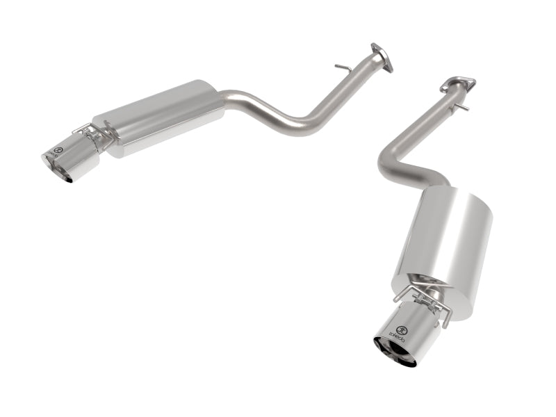 aFe Lexus IS350 14-22 V6-3.5L Takeda Axle-Back Exhaust System- Polished Tip - DTX Performance