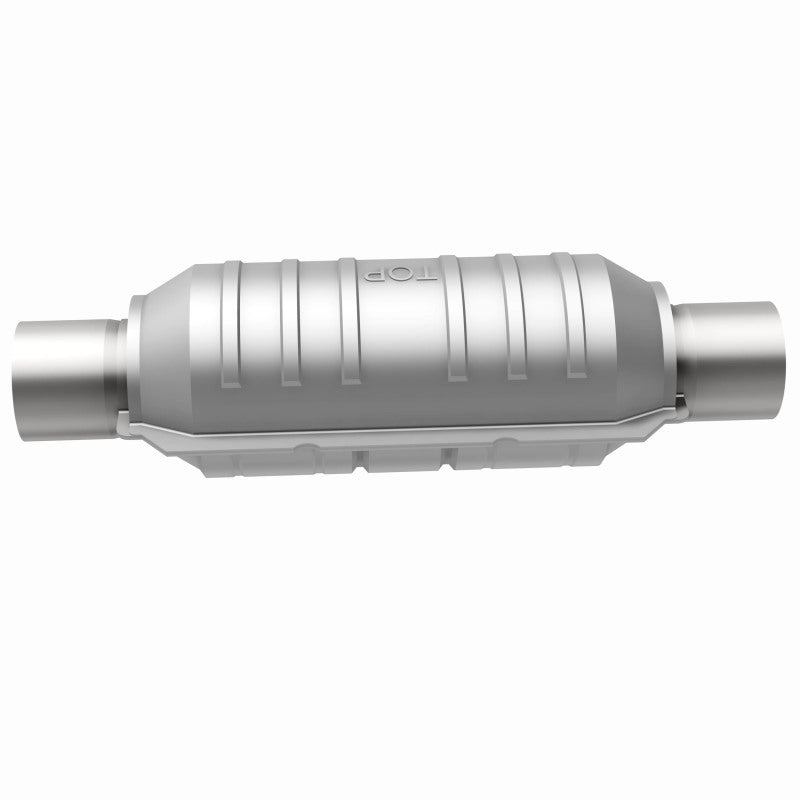 MagnaFlow Catalytic Converter 2 in Inlet 2 in Outlet 11 in Length SS - DTX Performance