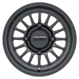 Method MR411 Bead Grip 14x7 / 4+3/13mm Offset / 4x136 / 106.25mm CB Matte Black Wheel