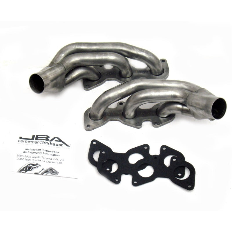 JBA 03-09 Toyota 4.0L V6 w/o A.I.R. 1-1/2in Primary Raw 409SS Cat4Ward Header - DTX Performance