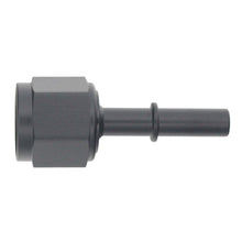 Load image into Gallery viewer, DeatschWerks 8AN Female Flare Swivel to 5/16in Male EFI Quick Disconnect - Anodized Matte Black - DTX Performance