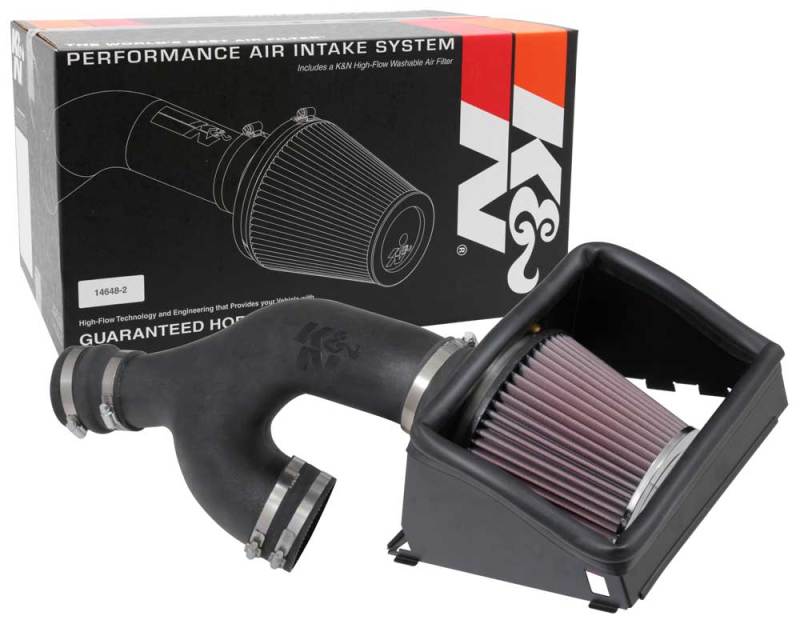 K&N 2017 Ford F150 Ecoboost V6-3.5L F/I Performance Air Intake Kit - DTX Performance