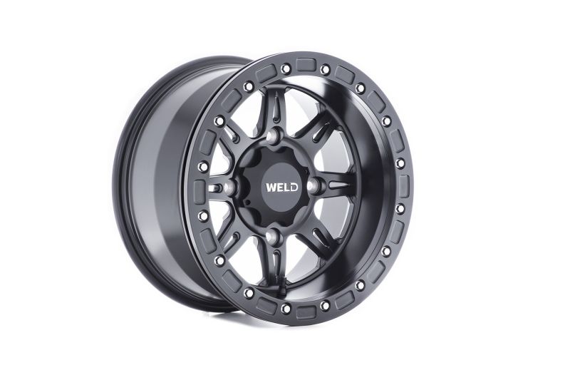 Weld UTV RF Series Cheyenne U510 15x10 Cheyenne Beadlock 4x136 5BS Satin BLK - DTX Performance