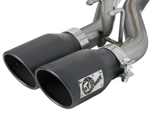 Load image into Gallery viewer, aFe Rebel Series Cat-Back 2.5in Dual Center Exit SS Exhaust w/ Black Tips 07-14 Jeep Wrangler V6 - DTX Performance