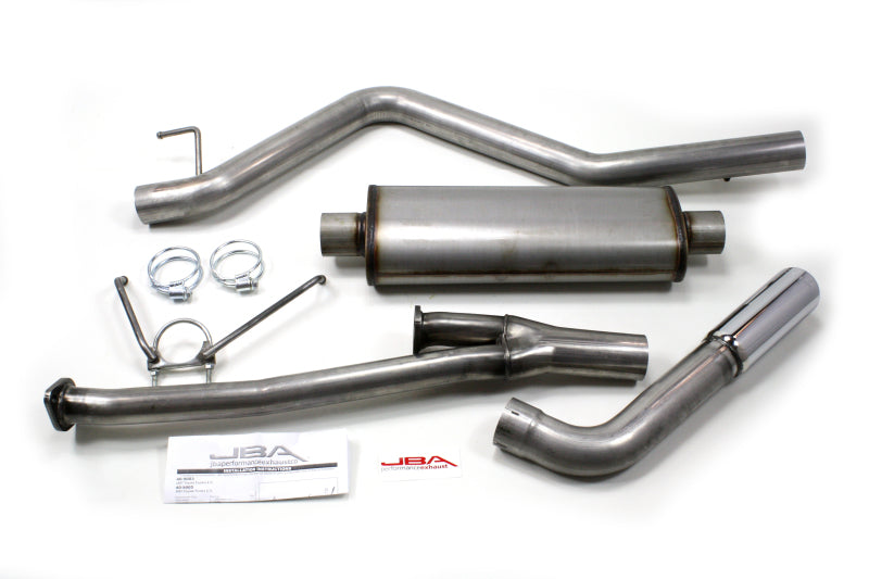 JBA 07-20 Toyota Tundra 4.6L/4.7L/5.7L 409SS Pass Side Single Exit Cat-Back Exhaust - DTX Performance