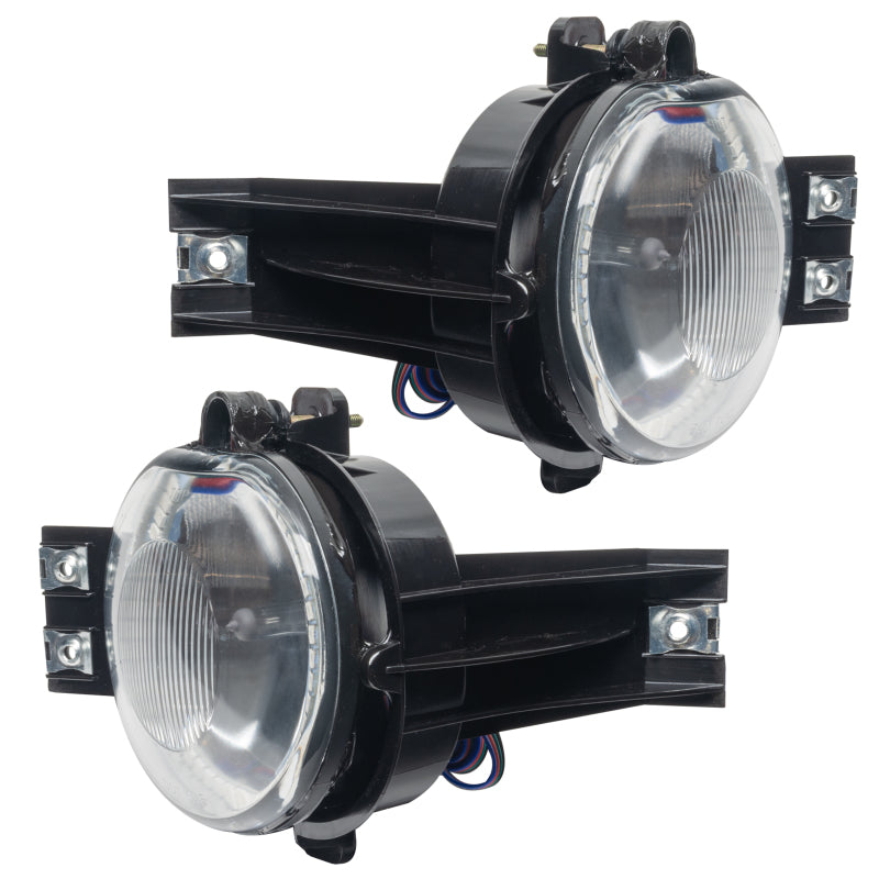 Oracle Lighting 06-08 Dodge Ram Pre-Assembled LED Halo Fog Lights -Blue - DTX Performance